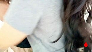 snuck my best friend from the party into bathroom for sneaky milf fuck