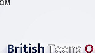 British 18-Year-Old Neighbor Girl Gets Railed Creampied on Sofa