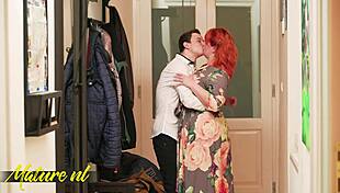 sexy bbw stepmom katrin porto craves riding stepsons cock cowgirl doggystyle with shaved pussy licking