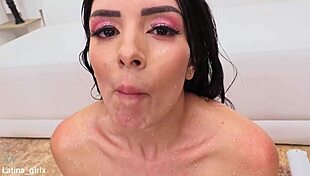 Daniela Ortiz Takes Brutal Double Anal Pounding From Two Huge Cocks