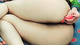 sobia nasir shoves bottle deep in her big ass fucking hard