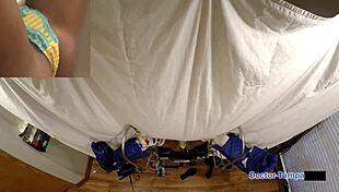 DR TAMPA'S CORPORATE SLAVE MINNIE ROSE GETS SPANKED AND VIBRATED BACKSTAGE IN LATEX!