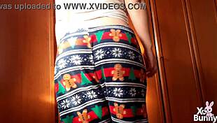 Big Tits Euro Slut Teases In Pajamas With Farts And Ass Play