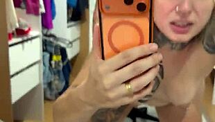 Husband's Tiny Dick Struggles Giant Ass Fuck