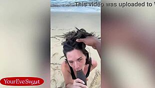 Dude i rode that lifeguard bbc right on the public beach sand