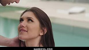 dirty jadilica craves raul costa's big cock pounding her outdoors wildly