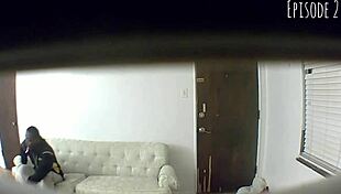 Spy Cam Catches Ebony Handjob Cum In Mouth Explosion