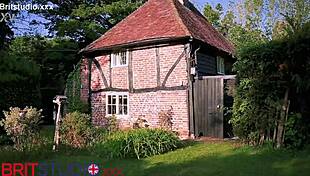 naughty british nurse in stockings shows condom use on your throbbing cock