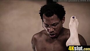 cute chloe cherry blindfolded then slammed by huge bbc