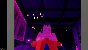 fuck this furry slut hard all over roblox now