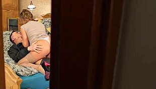 Cuck Watches Hot Wife Fuck Badass Bull