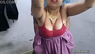 indian bhabhi tempts hard sex pleasures in sheer sexy gown tonight