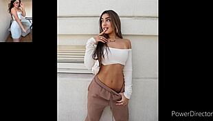 persian pierced babe parmida shah teases with her big arab ass curves