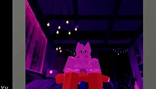 fuck this furry slut hard all over roblox now