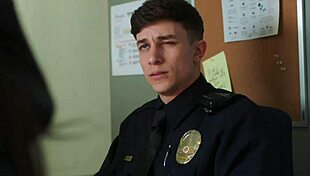 rookie cop, lulu chu owns your ass in deepthroat domination on the beat