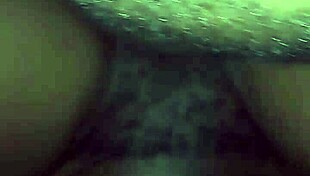 step sister's wet ebony pussy floods cum as step bro fucks her hardcore close up mourning pleasure moans