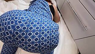 did the stepmom finish dishes before stepson bent her over kitchen for doggystyle pounding?