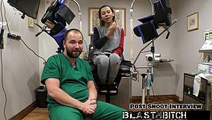 kalani luana sucks doctors cock twice then takes pov pussy pounding