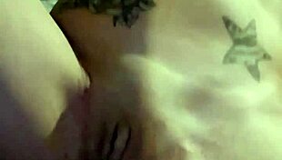 Petite emy angel teases tiny pussy on web chat