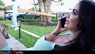 watching my busty milf wife ride blue collar studs' huge cocks and swallow every drop