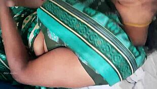 maid suhasini kneels to suck that throbbing indian cock