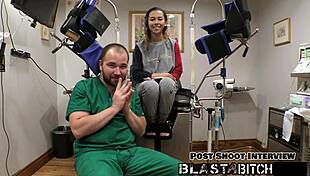 kalani luana sucks doctors cock twice then takes pov pussy pounding