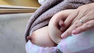 what happens when a married bride masturbates outdoors... full video inside