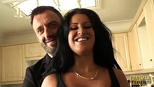 oh man i can't believe busty brooklyn blue is inserting that maledom cock so deep ughh