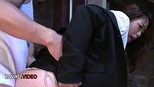 shiona suzumori office milf seduces boss with sloppy bj creampie peak