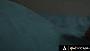 😈 mommy's hairy pussy tied up blindfolded squirting for dominant milf's toys!!