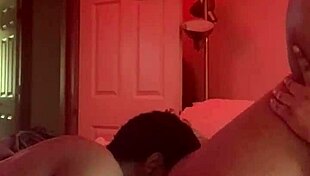 bf's monster bbc devours my fat ebony pussy on holiday party night!