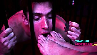 dominant milfs train submissive stepsons in bdsm group domination taboo.