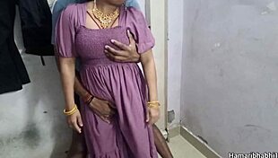 indian bhabhi tempts hard sex pleasures in sheer sexy gown tonight