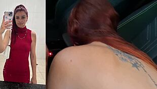 Babe your wife's getting railed by friends on the street flashing her ass for everyone!