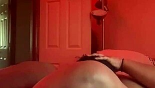 bf's monster bbc devours my fat ebony pussy on holiday party night!