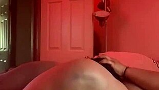 bf's monster bbc devours my fat ebony pussy on holiday party night!