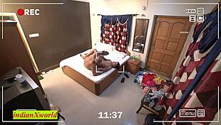 whoa, sasur sneaks in to fuck his stepson wife in steamy indian creampie action