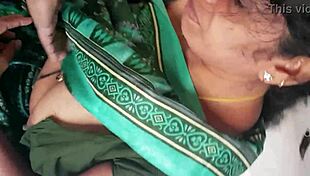 maid suhasini kneels to suck that throbbing indian cock