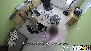 hey dulce nena, why give up that sweet pussy to a naughty loan agent?!