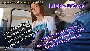 Sexy Hottie Risks Masturbating Bent Over In Public Car