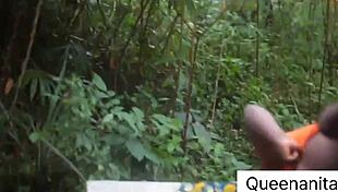 every time my husband leaves i crave that rough bbc pounding from the local boy... cums so hard outdoors