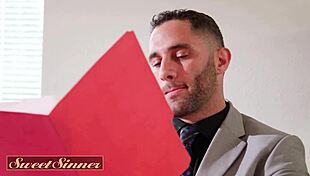 Maddy May Rides Boss Damon Dice's Cock Doggystyle Till Cumshot