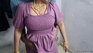indian bhabhi tempts hard sex pleasures in sheer sexy gown tonight