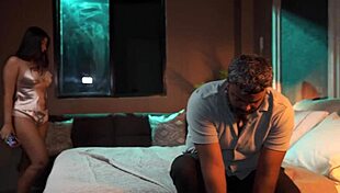 stepson sneaks into stepmom's bedroom to shake her huge latina ass since hubby can't satisfy