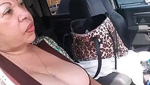 god, my pussy looks so hot up close in this truck