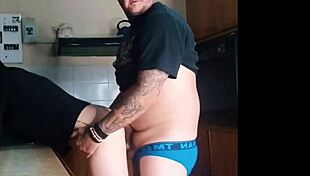 Best Friend Doggystyles Me In Kitchen While Hubby Watches Tv