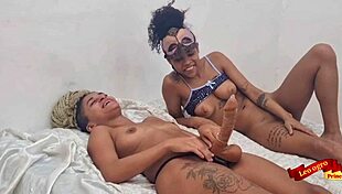 skinny latinas get bent over for bisexual anal doggystyle