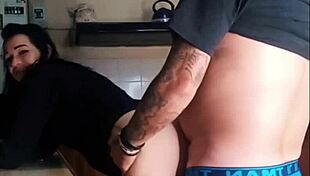 Best Friend Doggystyles Me In Kitchen While Hubby Watches Tv