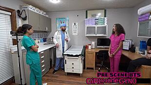 little nurse aria nicole picks first for channy crossfire genesis backstage fun