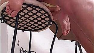 Public Pool Bikini Redhead Latin American Gets Homemade Anal Fisting Gaping Asshole Doggystyle